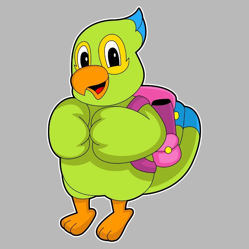 Parrot Student Backpack School