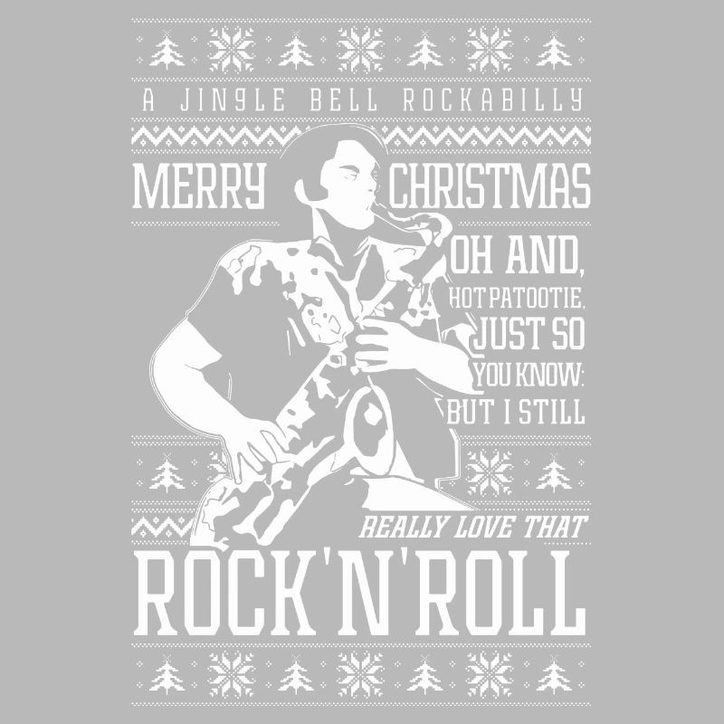 Eddies heißer Patootie Rock'n'Roll Weihnachtspullover