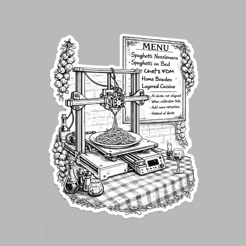 Spaghetti 3D Printer