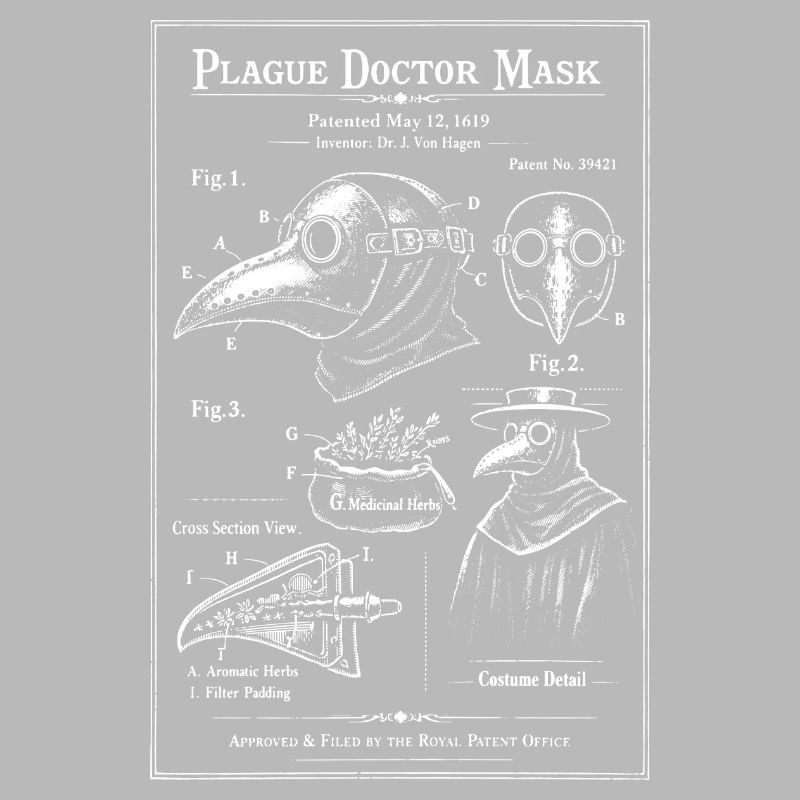 Plan du Docteur de la Peste à Bec