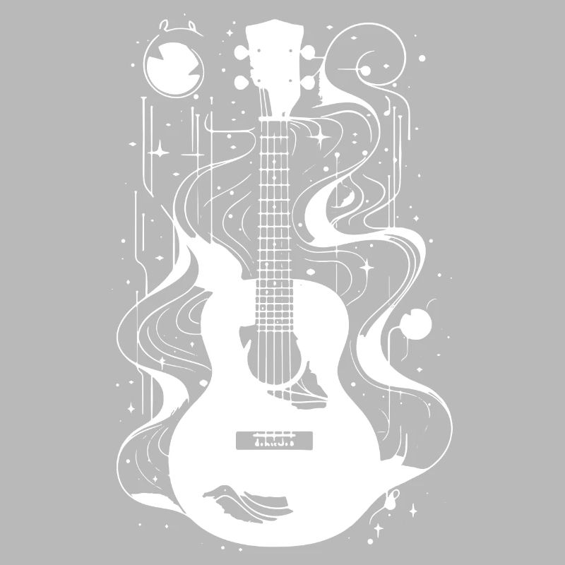 Ukulele Drawing