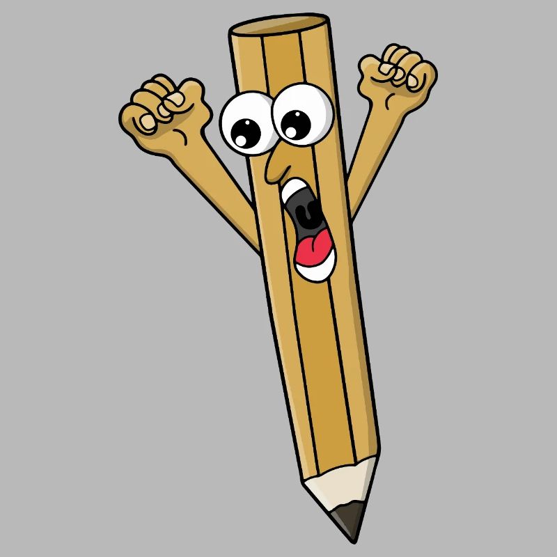 Crayon effrayé