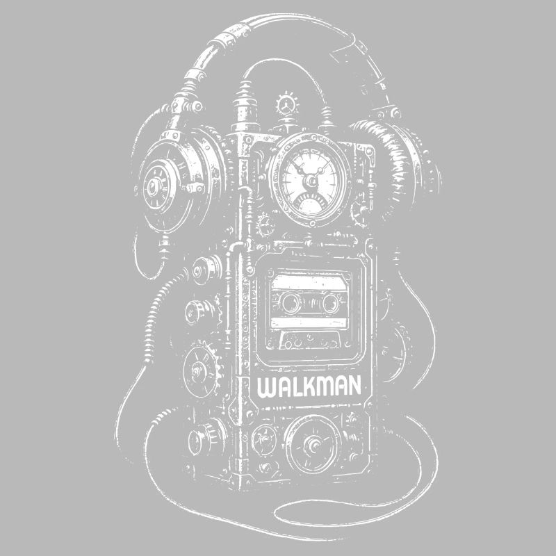 Retro steampunk Walkman
