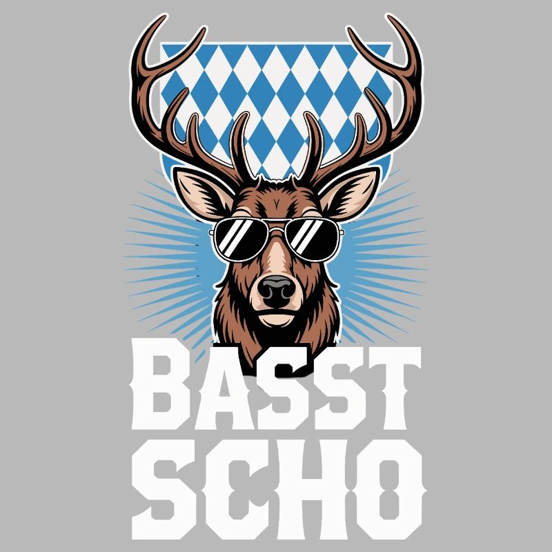 Basst Scho Hirsch Dialecte bavarois Bavière