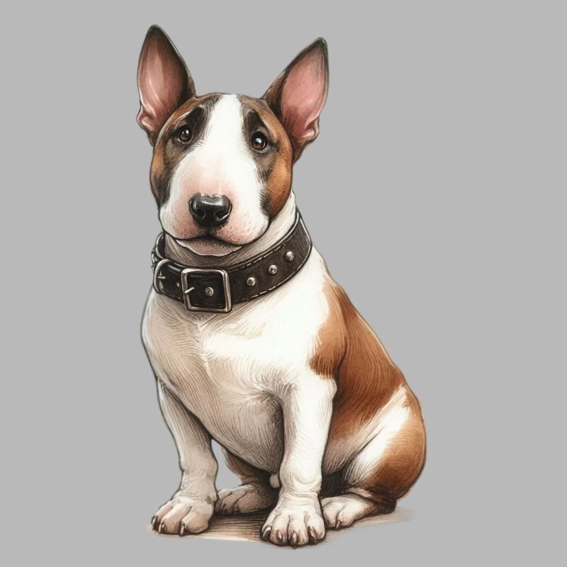 Pitbull Terrier Illustration