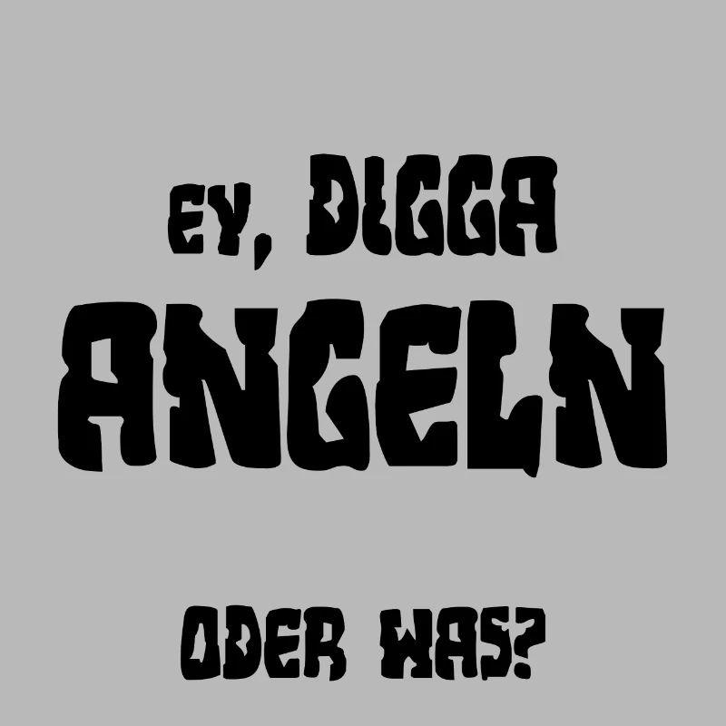 Ey Digga Angeln oder was Geschenkideen Angler fish