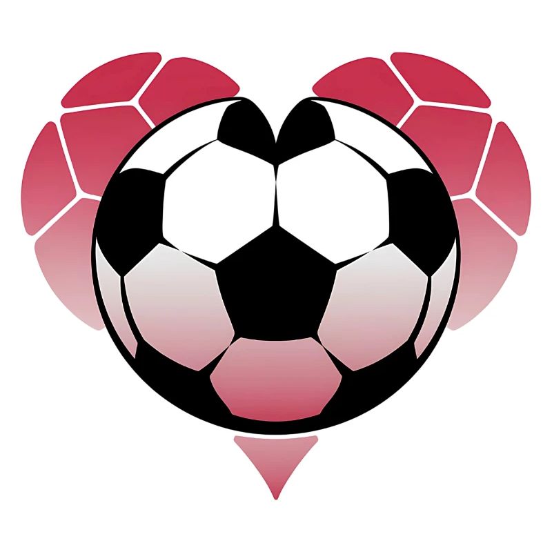 Fußball-Herz