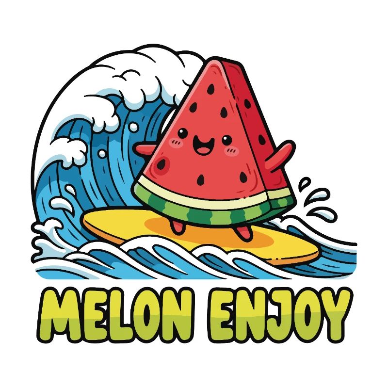 Surfing Watermelon