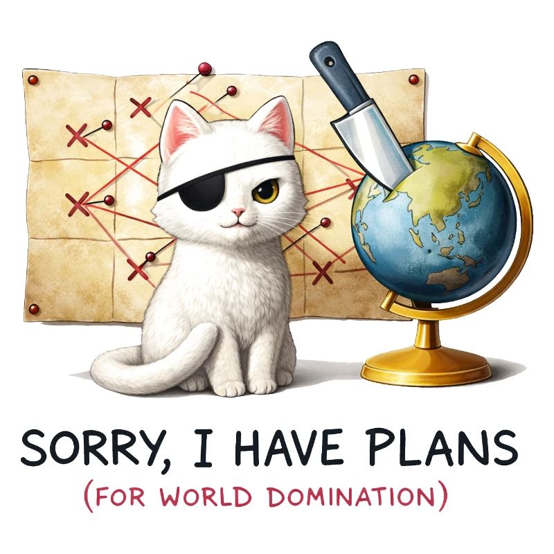 Plans de domination du monde de Evil Cat