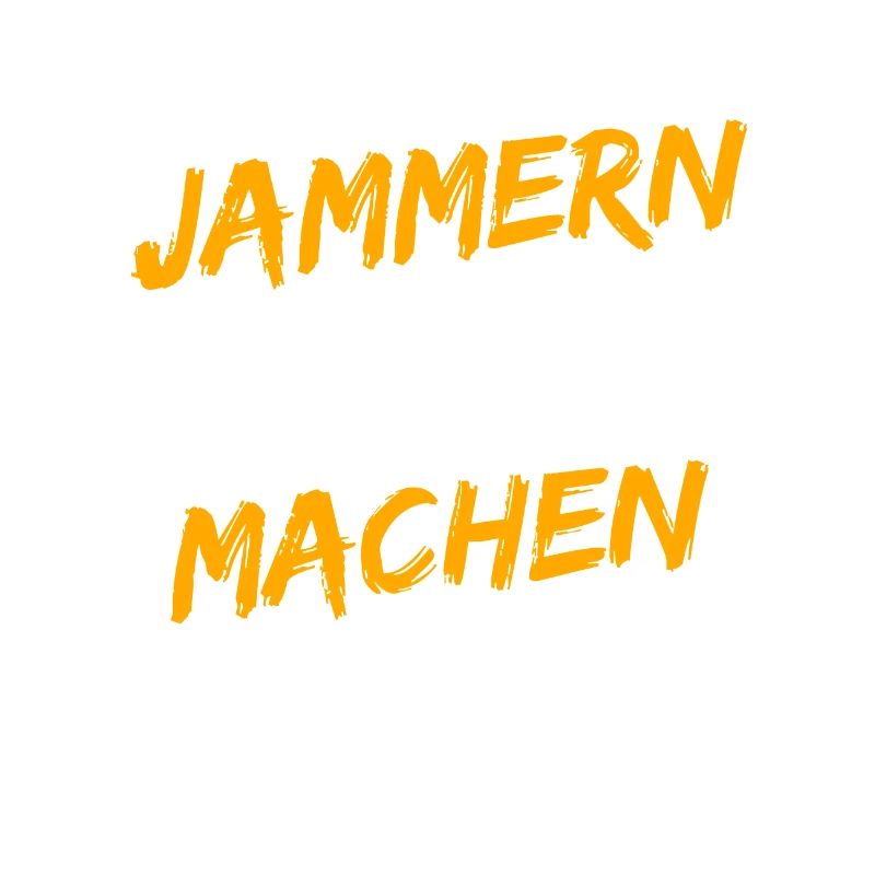 Jammern machen dagegen schon