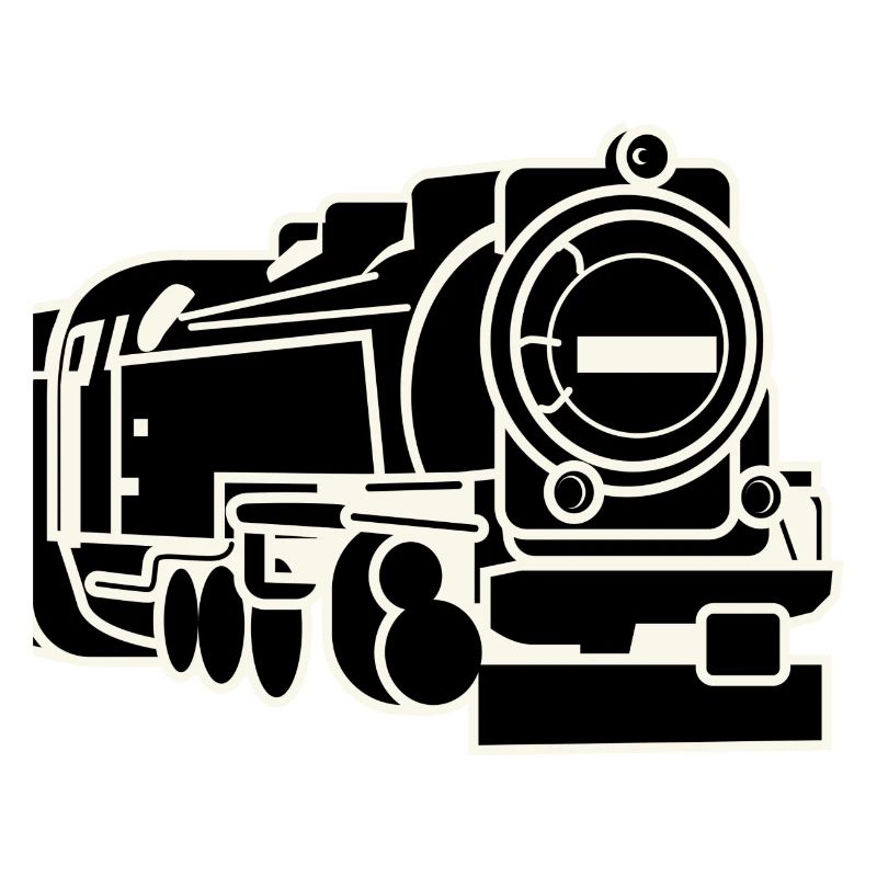 Train à vapeur Vinted Retro Railway