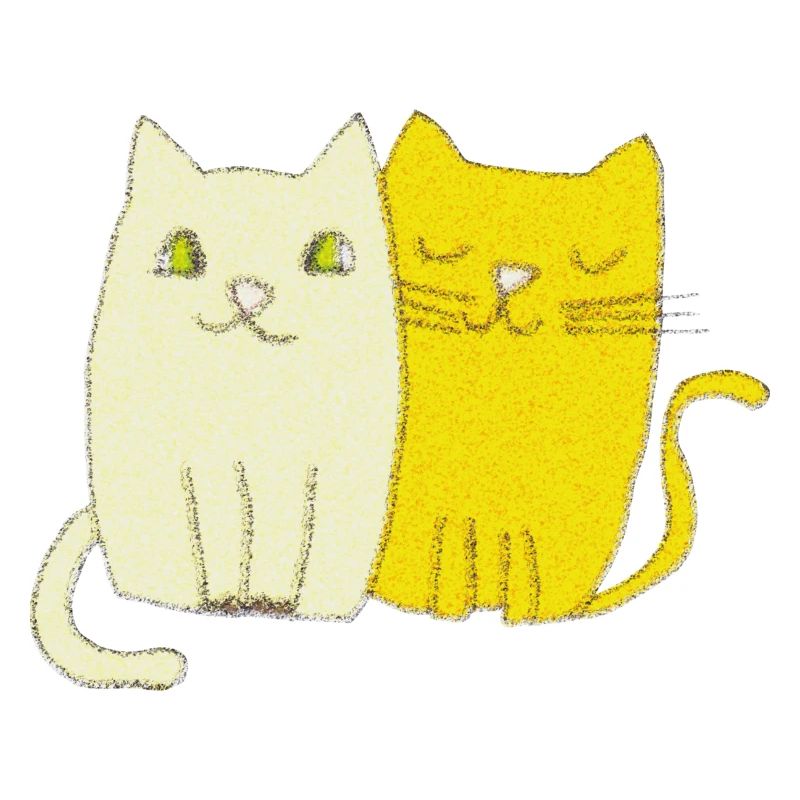 Impressionnisme de chat