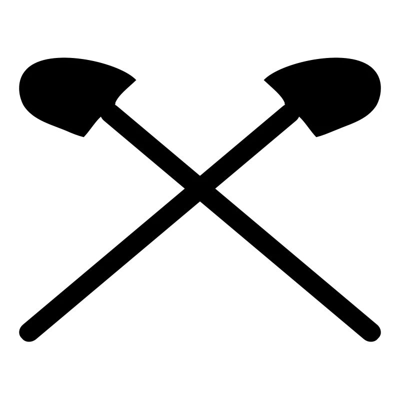 Crossed blades