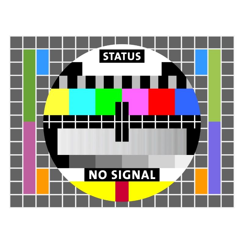 Test Image Status no signal Screen Display Geek