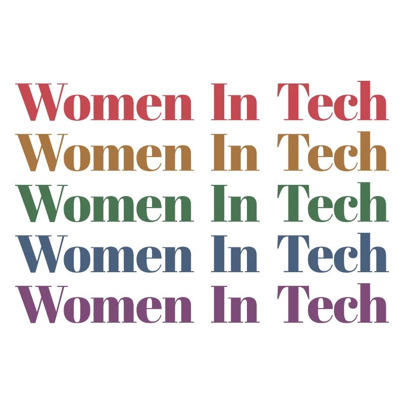 Frauen in Tech Software Entwickler Lehrer Geschenk