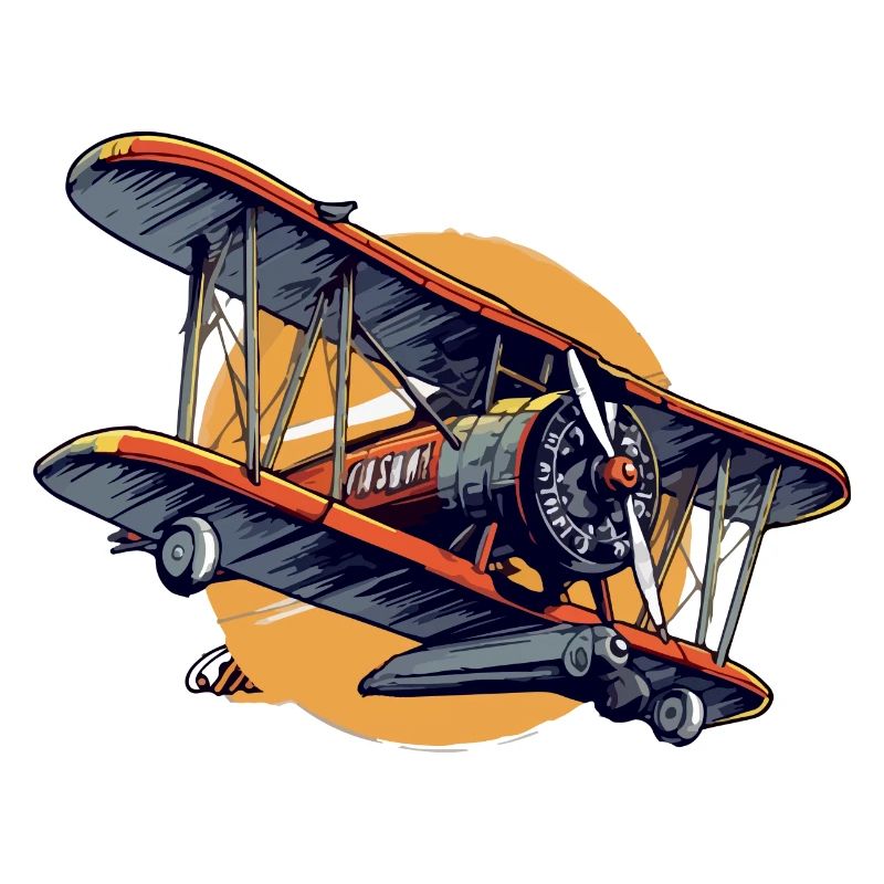 Zweisitziges Veno-Flugzeug