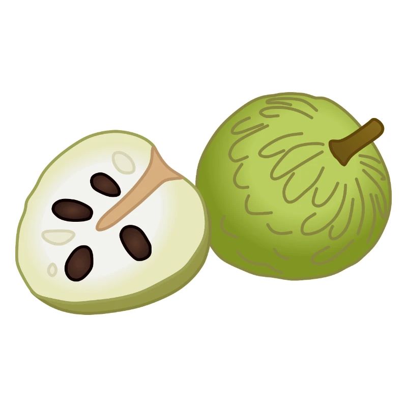 Puddingapfel-Scheibe Pop-Art