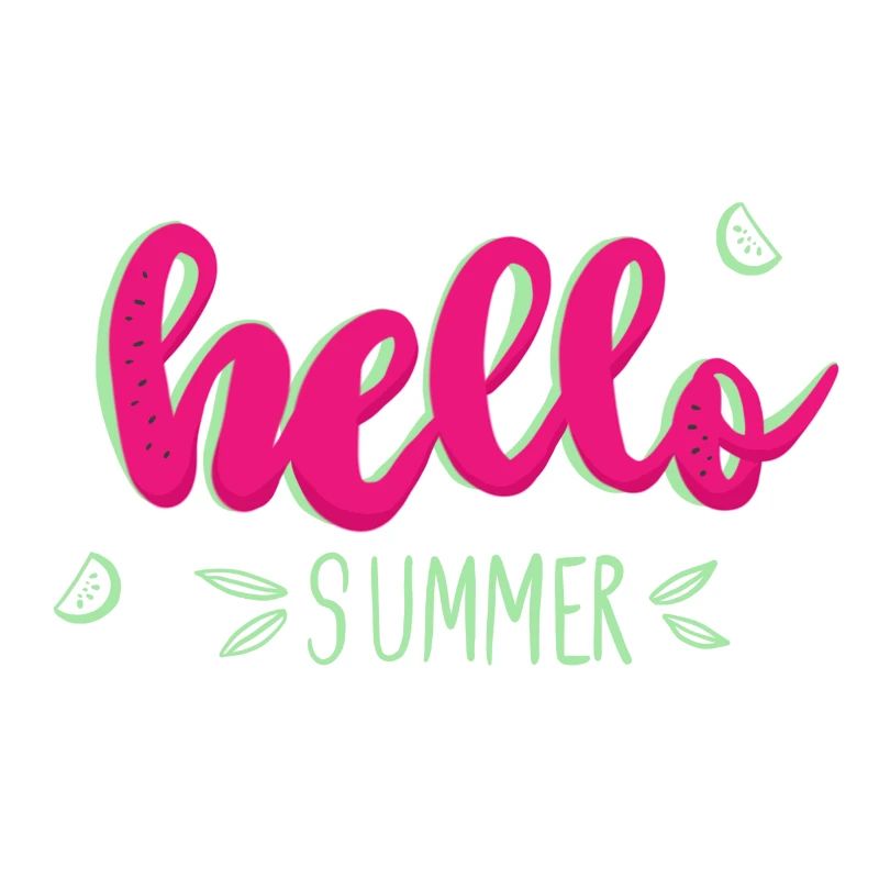 Hello Summer - watermelon
