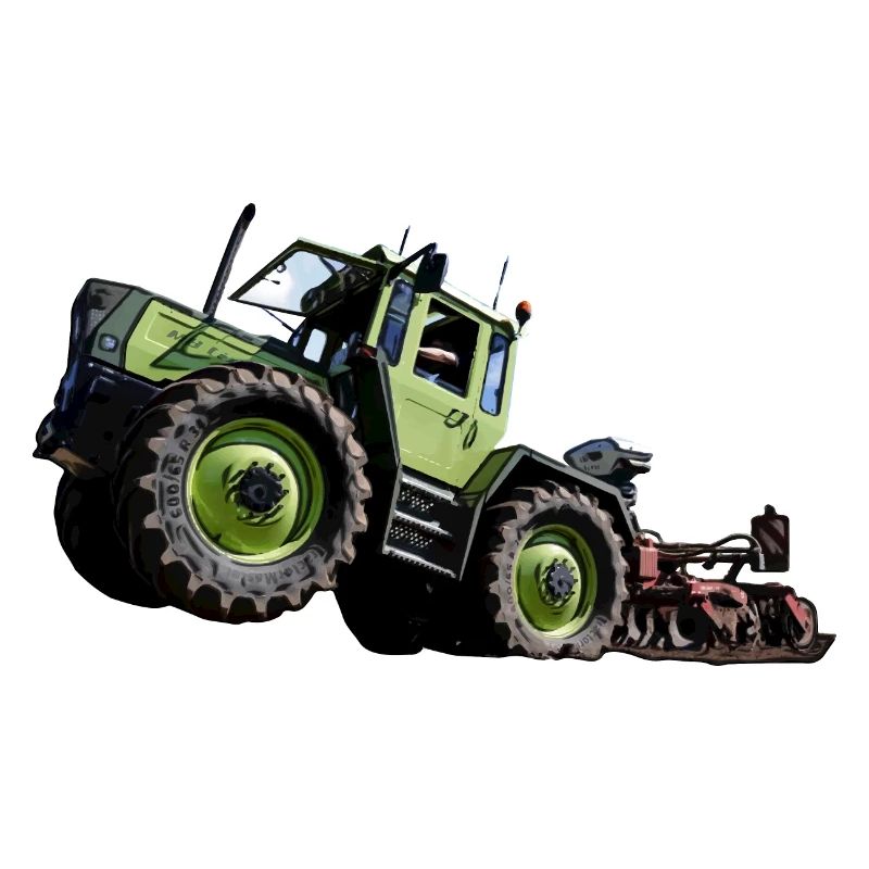 Green tractor MB trac 1300 high starter
