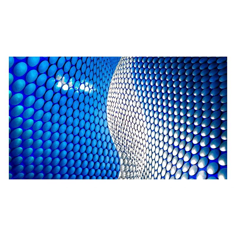Cobalt Bubblewave Abstract