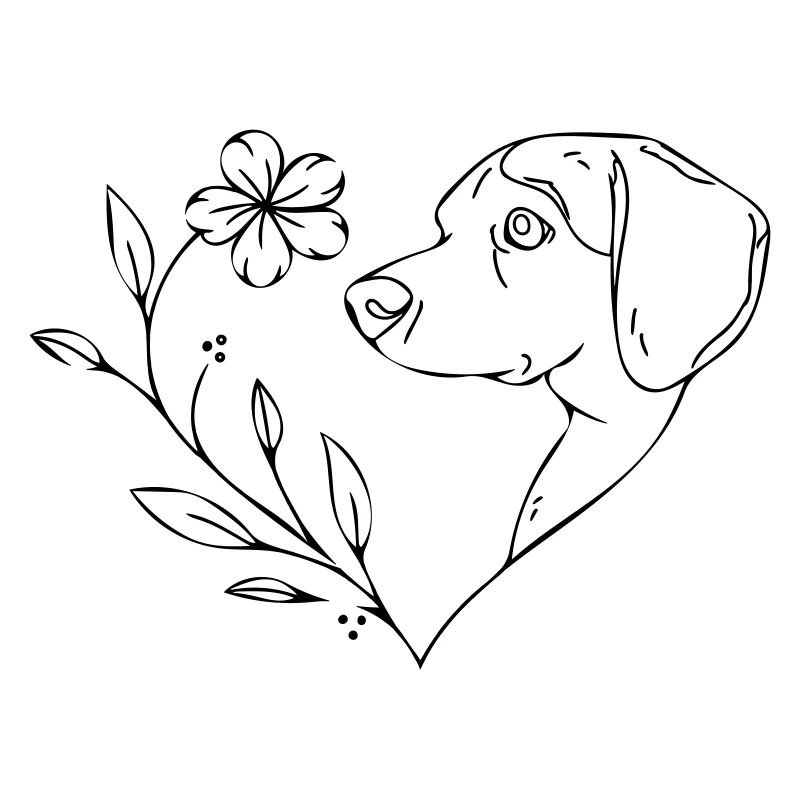 Herz Hund