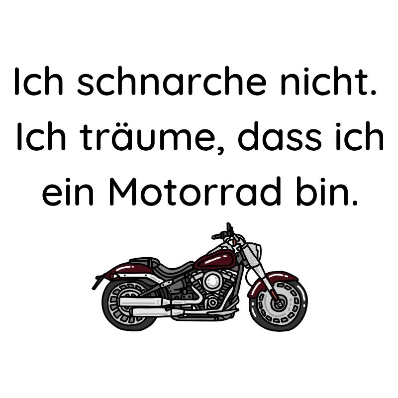 Ich schnarche nicht