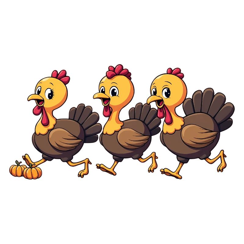 Bébé dinde de Thanksgiving
