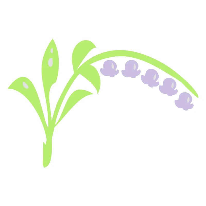 Tal der Lilien Blumen