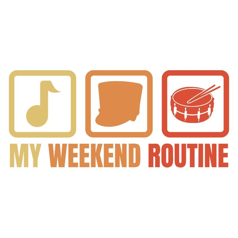 Funny Drummer Weekend