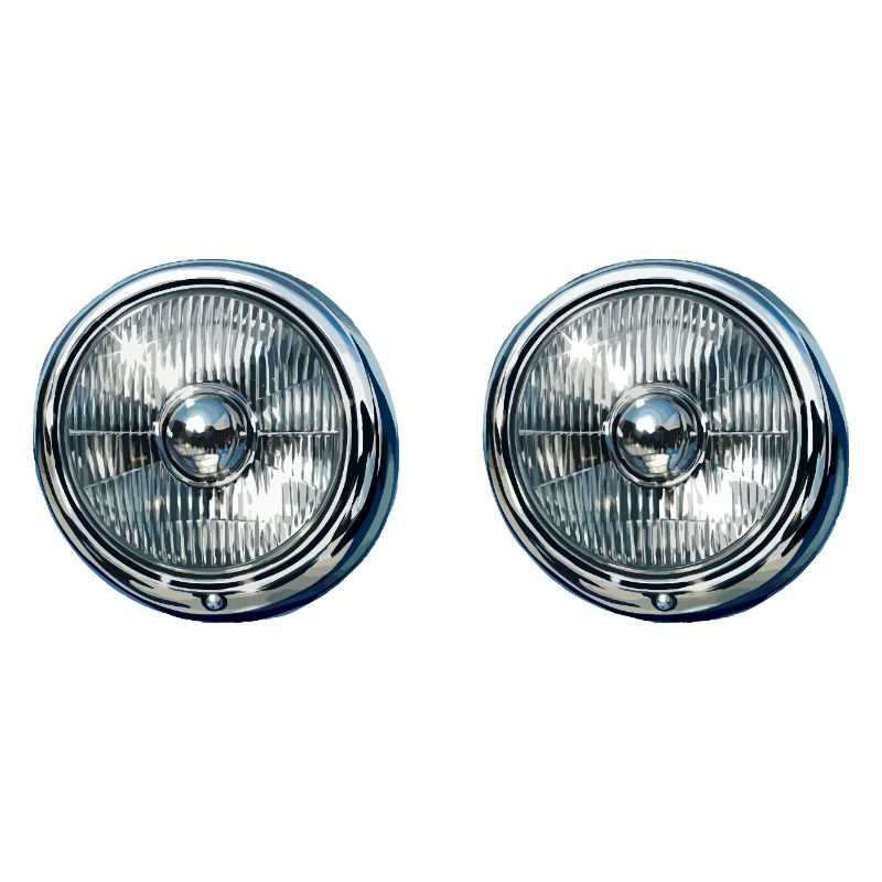 Double Headlight Reflections