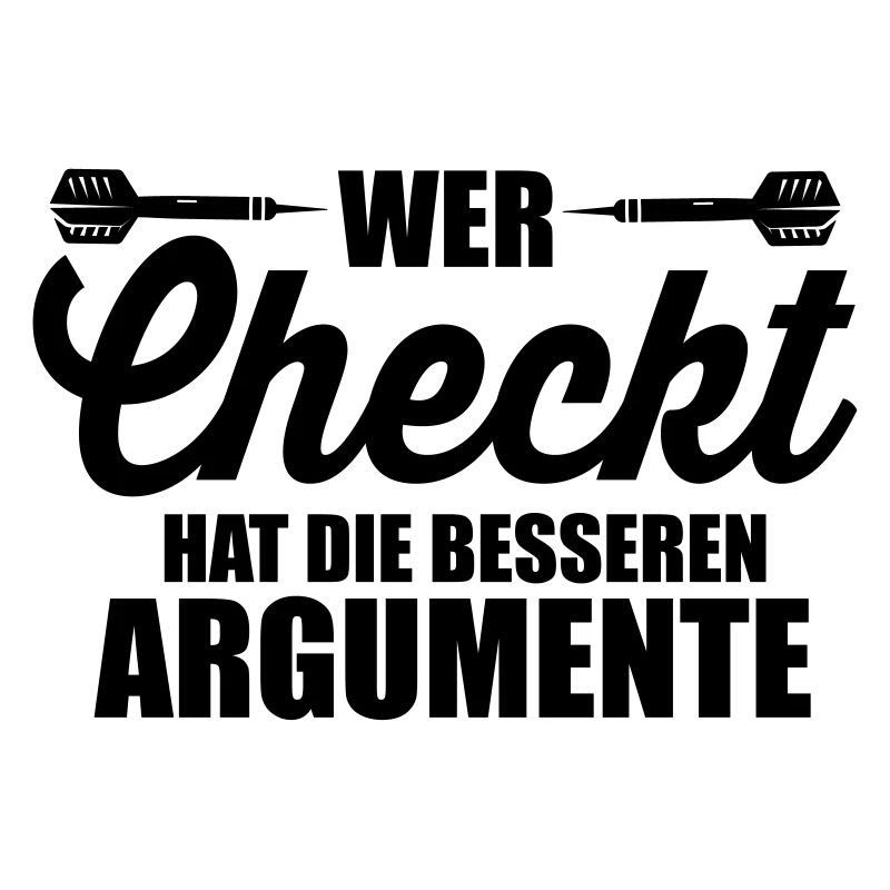 Darts Wer checkt hat Argumente