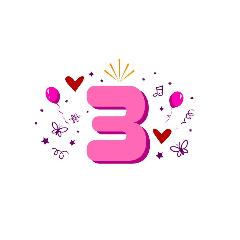 3. Geburtstag Mädchen