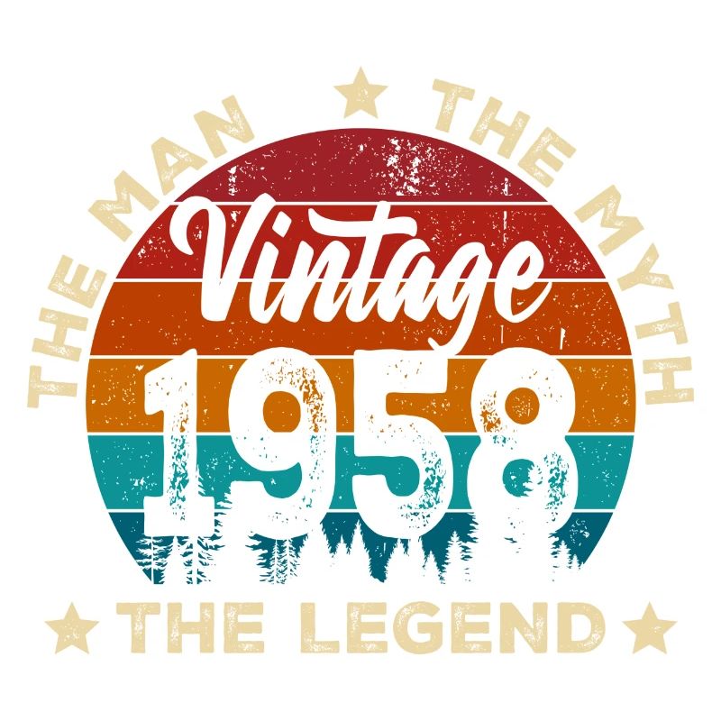 Vintage 1958 Legend Circle