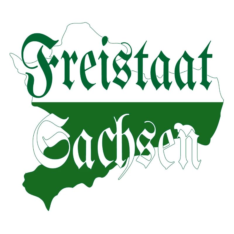 État libre de Saxe vert blanc