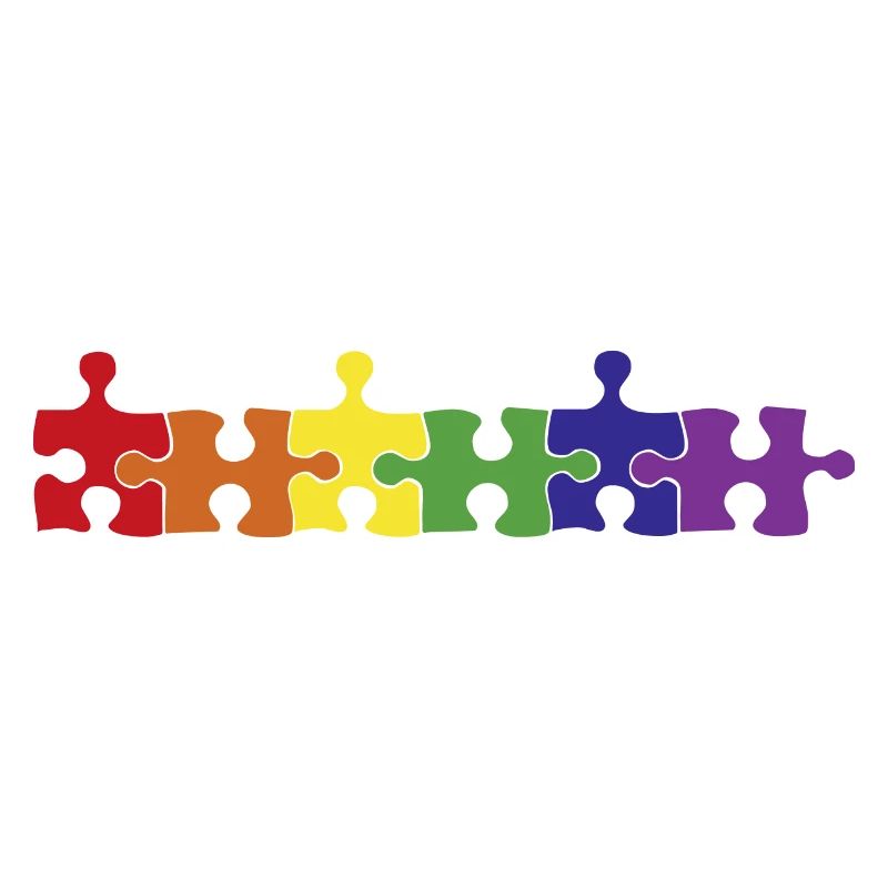 Rainbow 02os - Puzzle - pace - peace -Frieden