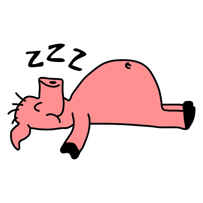 Sleeping Pig