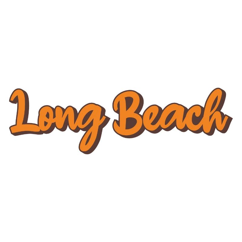 Long Beach Retro Script