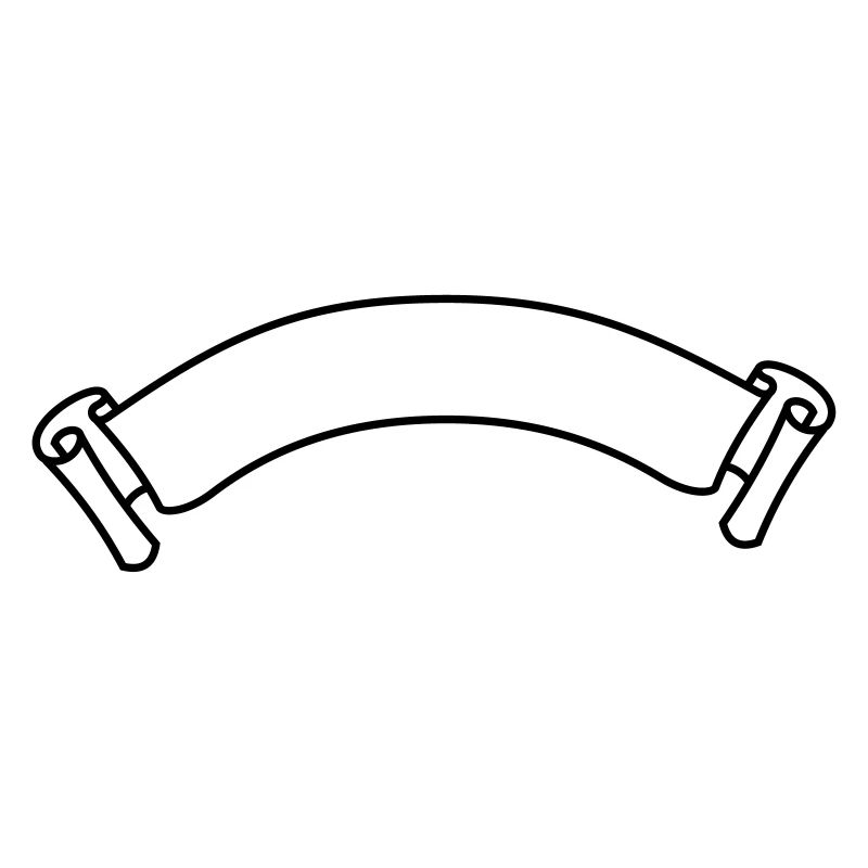 Curved banner roll (1c)