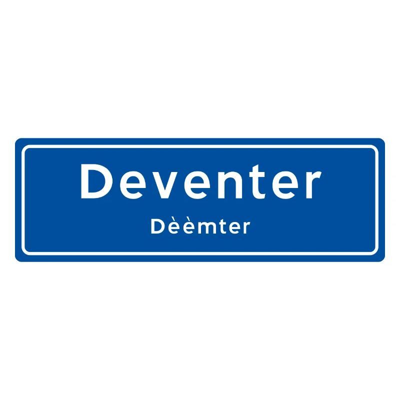 Panneau de nom de lieu Deventer
