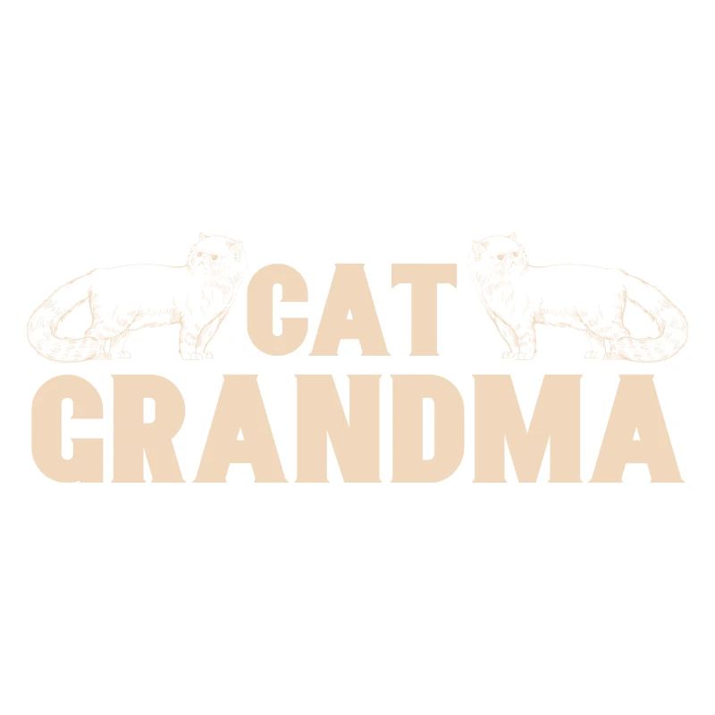 Katzen Mama Katzen Oma Großmutter Mutter Mom Katze