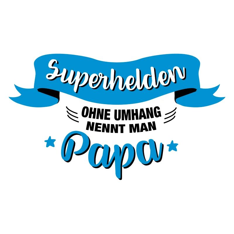 Superheld Papa