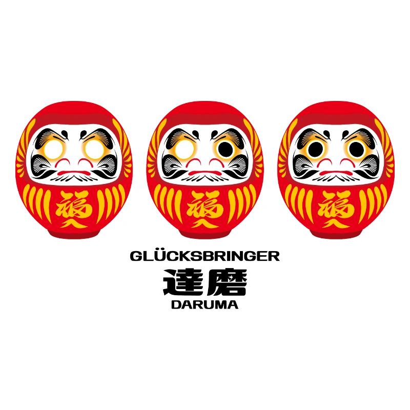 Daruma - Glücksbringer