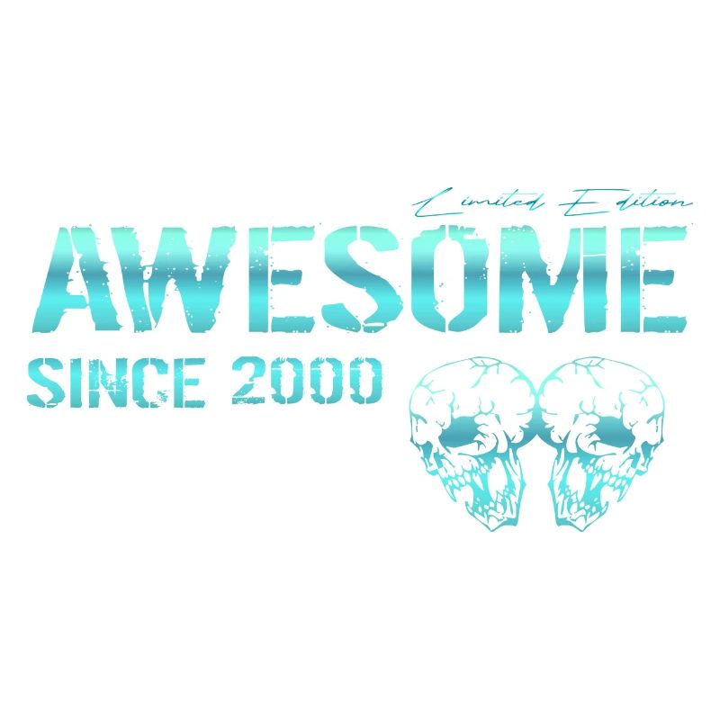 Awesome since 2000 Geschenk