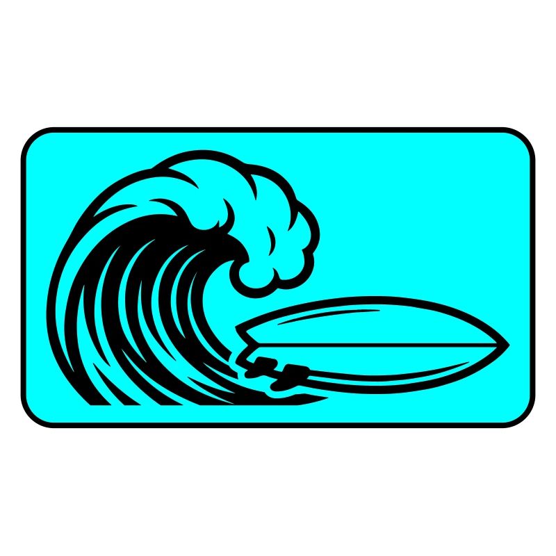 Surfbrett Welle