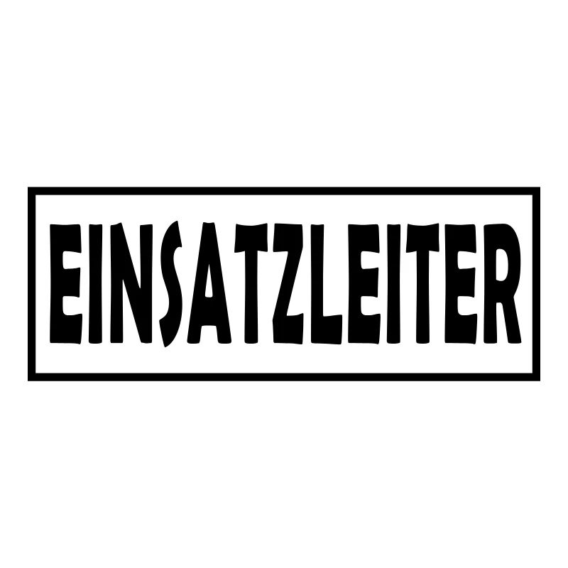 Einsatzleiter 01 - einfarb