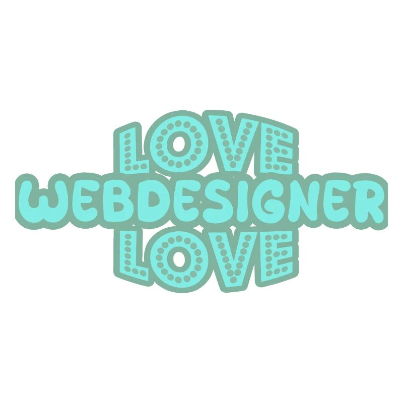Webdesigner als Spruch
