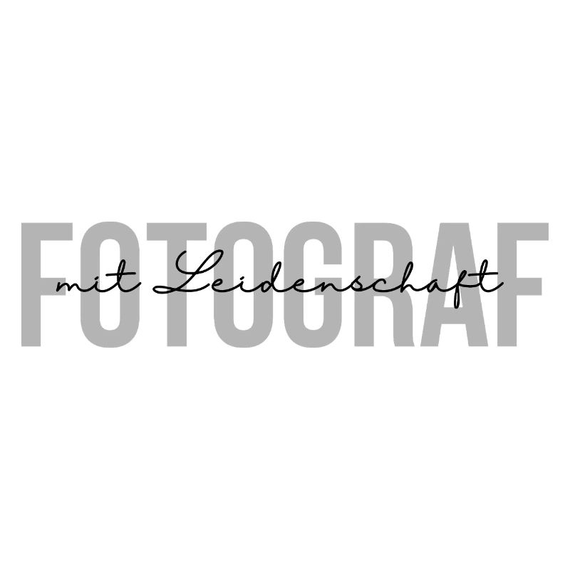 Fotograf mit Leidenschaft (Black)