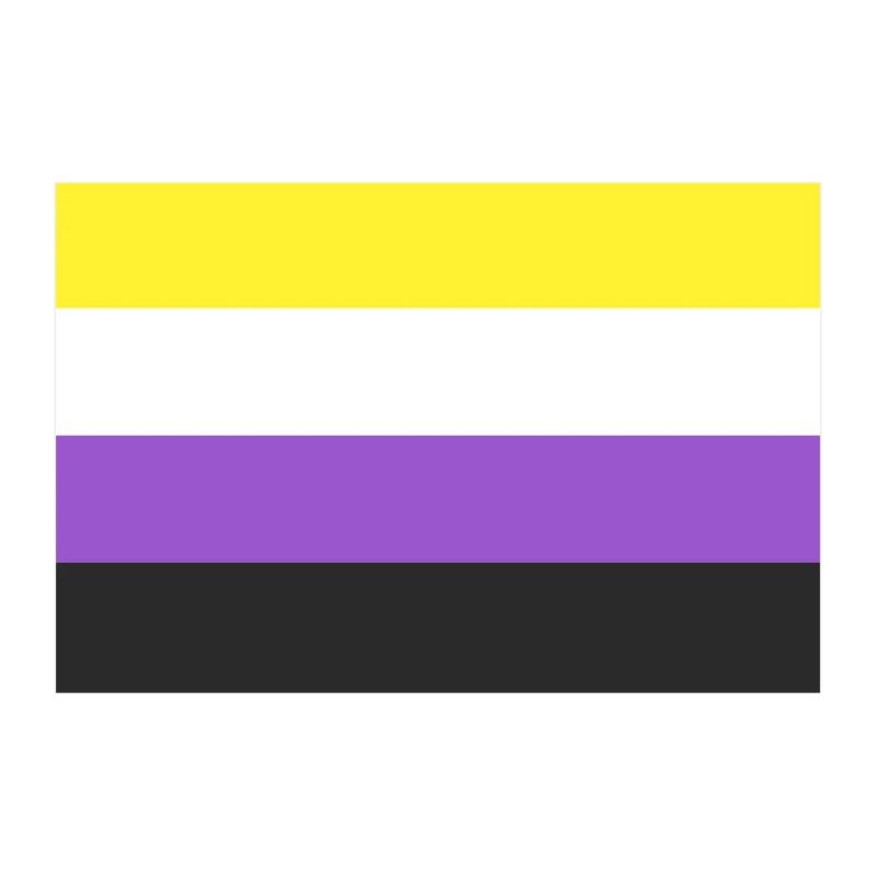 Non-binary Flagge