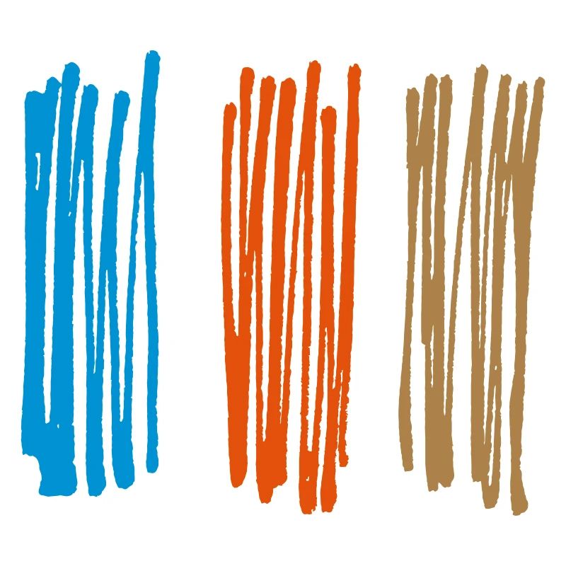 3 bandes - Drapeau / Tricolore VECTOR