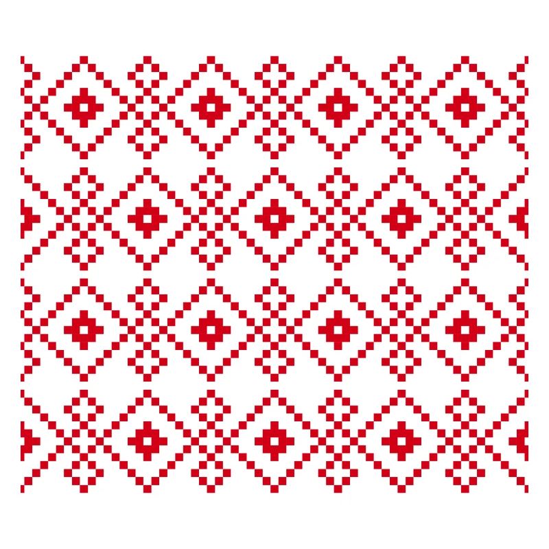 Pull uni de Noël (rouge)